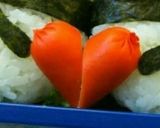 パンダちゃんおにぎりのバレンタイン弁当作り方3写真