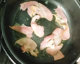 簡単！家族大絶賛！濃厚カルボナーラうどん作り方1写真