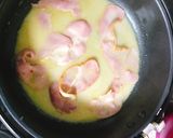 簡単！家族大絶賛！濃厚カルボナーラうどん作り方2写真