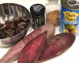 サツマイモとレーズンの甘味だけのケーキ作り方1写真