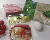 カフェ風朝ごはん☆スキレットで目玉焼き作り方1写真