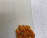 子供に人気☆チキンライスの三角春巻き作り方3写真
