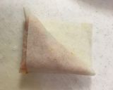 子供に人気☆チキンライスの三角春巻き作り方7写真