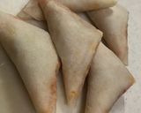 子供に人気☆チキンライスの三角春巻き作り方10写真