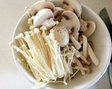 ほかほかきのこリゾット作り方3写真