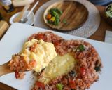 チーズIN♡ふわとろオープンオムライス作り方15写真