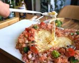 チーズIN♡ふわとろオープンオムライス作り方14写真