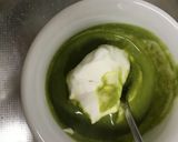 材料5つ☆粉なしほわしゅわ抹茶スポンジ作り方6写真