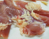 自家製簡単本格的焼き肉のたれ鶏肉漬け焼き作り方1写真