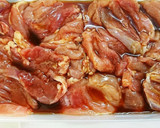 自家製簡単本格的焼き肉のたれ鶏肉漬け焼き作り方2写真