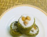材料6つ☆粉なしスポンジでロールケーキ作り方4写真