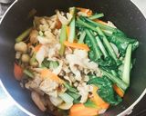 白菜や小松菜で♩ランチに簡単中華丼作り方4写真
