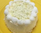 ローソンのロールケーキで♪時短デコケーキ作り方8写真