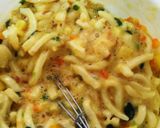 離乳食後期☆うどんと野菜のふわモチお焼き作り方4写真
