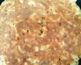 離乳食後期☆うどんと野菜のふわモチお焼き作り方7写真