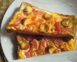 レンジで３分♪トマトとスモークチーズパン作り方6写真