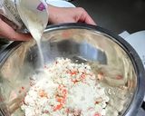 肉卵無しで豆腐&おからハンバーグ風作り方4写真
