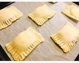 パイシートで＊あんことクリームチーズパイ作り方3写真