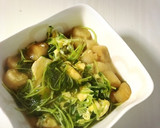 ほうれん草の卵とじ お麩プラス作り方8写真