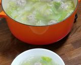 肉だんごの春雨スープ作り方9写真