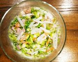 これで消費！白菜と大根のヨーグルトサラダ作り方5写真