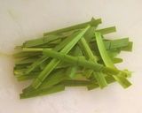 ニラ玉の味噌汁作り方1写真