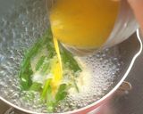 ニラ玉の味噌汁作り方4写真