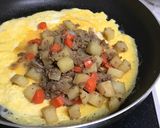 野菜ゴロゴロオムレツ作り方8写真