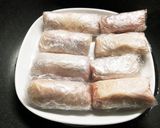 【鶏皮＋鶏ひき肉＋蓮根】つくねの鶏皮巻き作り方3写真