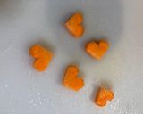 簡単♪ハートのにんじんの切り方♡作り方7写真
