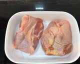 鶏肉チーズカレー☆簡単☆でんげきチキン作り方1写真