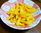 お箸で食べてね☆フライドポテト☆作り方1写真