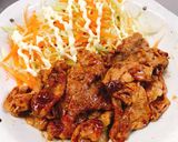⭐️ 美味しい豚焼肉と人参キャベツサラダ作り方5写真