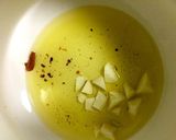 砂肝としめじのアヒージョ作り方4写真