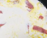 アスパラ・ベーコン&生クリームパスタ作り方2写真
