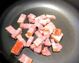 かぶとベーコンのチャチャっとパスタ作り方2写真