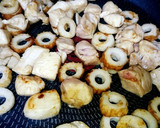 ほうれん草と鶏肉の茶碗蒸し♥レンジで簡単作り方3写真