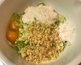 キャベツと長芋のお好み焼き作り方3写真