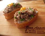 簡単★ポテトサラダのオープン稲荷作り方5写真