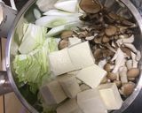 鶏鍋（寄せ鍋）女子会ver作り方3写真