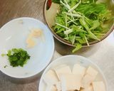 豆腐のトロリ☆ポカポカ生姜と水菜あんかけ作り方1写真