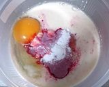 ５分❢簡単❢美容にも❤赤い豆乳蒸しパン❤作り方2写真