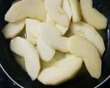 簡単☆林檎のオレンジジュース煮作り方3写真