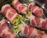 材料３つ！白菜とかいわれ大根の豚肉まき作り方6写真