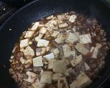 お肉たっぷり麻婆豆腐作り方4写真