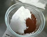 ココアで作る、チョコシートのぐるぐるパン作り方1写真