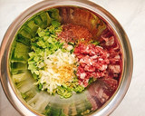 卵とチーズの粉なしお好み焼き(動画有り)作り方6写真