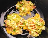 卵とチーズの粉なしお好み焼き(動画有り)作り方9写真