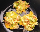 卵とチーズの粉なしお好み焼き(動画有り)作り方9写真