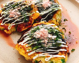 卵とチーズの粉なしお好み焼き(動画有り)作り方12写真